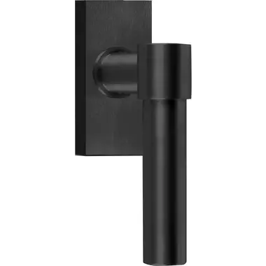 Draaikiep raamkruk Mat zwart PVD One Piet Boon PBL20-DK 124mm